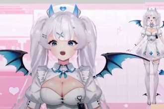 design and rig high quality live2d vtuber model, 2d vtuber rigging, facial rig