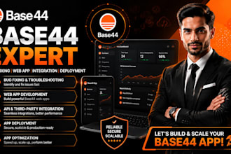 base44 expert base44 bug fixing base44 web app base44 integration base44 app