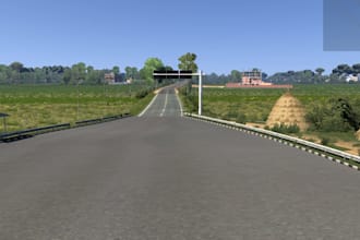 create custom ets2 roads, terrain and realistic map sectors