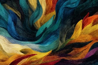 abstract painting art or color abstract art