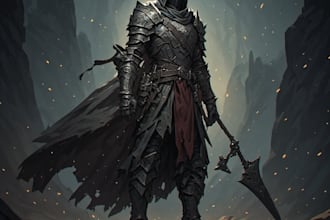 create full body dnd character art and illustration