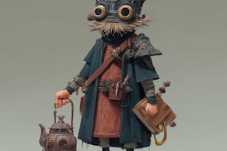 design characters concept art