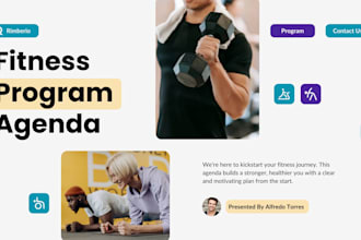 design counselor training program pitch deck workforce training proposal deck