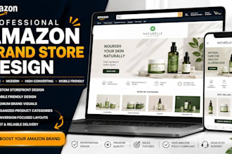 be your amazon brand store and storefront designer