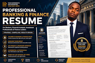 write banking resume finance resume ats resume CV writer linkedin optimization