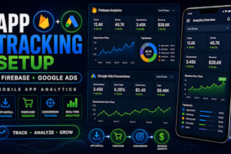 setup firebase analytics and conversion tracking for android apps