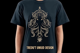 make vintage retro tshirt design for you