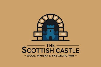 create a classic historical logo design