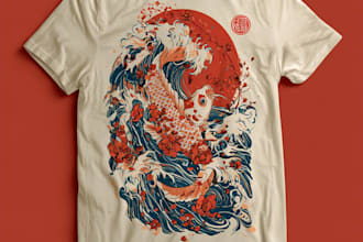 make japanese t shirt design