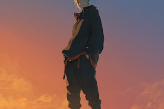 draw any sfw character in anime style