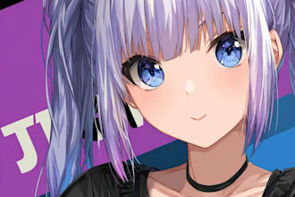 design eye catchy anime banners