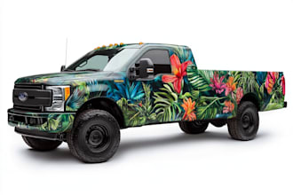 draw car wrap vehicle wrap truck wrap racing car wrap