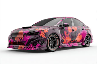design branding car wrap