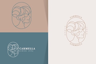 design a minimalist beauty salon logo