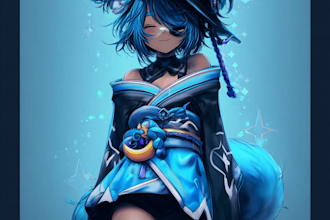 create stunning anime fan art and custom anime illustrations