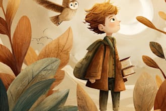 children book illustration and children book illustration