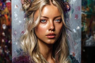 paint an oil replica of any painting with free shipping