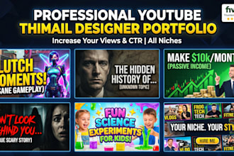 design clickable youtube thumbnails