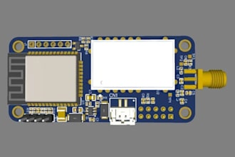 design pcb prototype and production ready board schematic layout gerber files