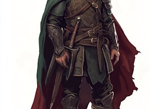 fantasy dnd character illustration