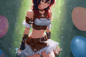 create anime poster wallpaper and banner artwork