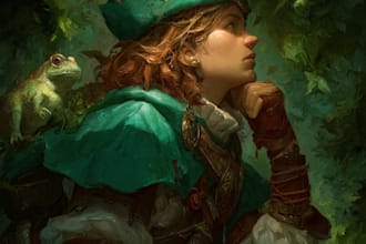 fantasy character art and fantasy character art