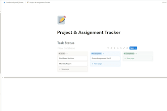 design an aesthetic notion template
