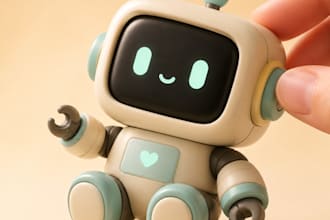 create custom cute 3d toys and collectibles