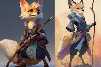 draw art of your furry character or fursona