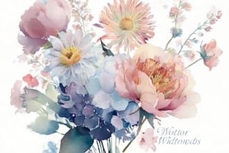 create charming food and botanical art in watercolor and ink