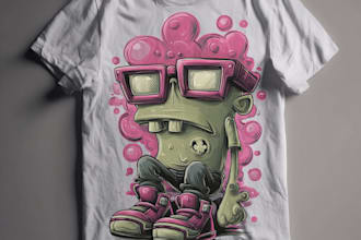 make a custom funny meme t shirt design for you