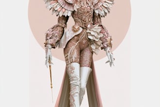 draw fashion illustration , sketch , model