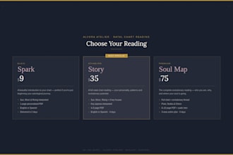 do a personalized birth chart reading for soul purpose and life path