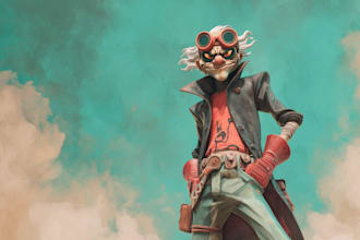 amazing comic cartoon character