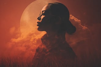 design album cover art or single cover artwork