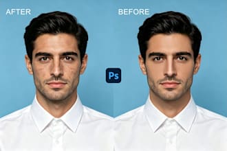 professional profile photo retouch