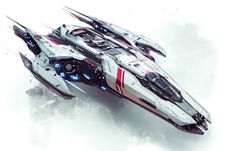 do sci fi spaceship design