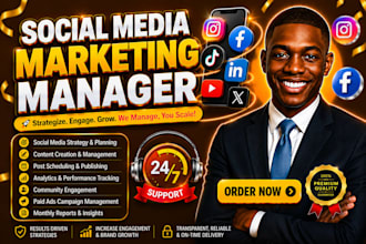 social media marketing manager for spiritual and wellness brands