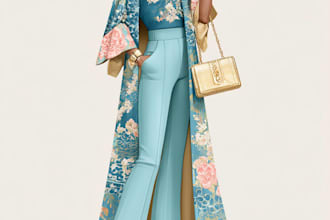 design a fashion illustration or sketch
