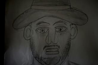 draw a unique hand drawn pencil sketch or illustration