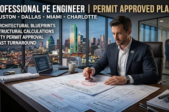 pe stamp permit packages for houston miami dallas and charlotte approval