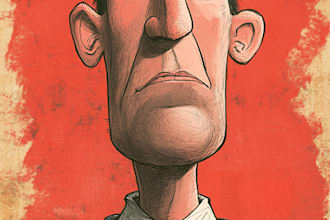 design political cartoons illustration