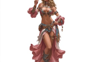 fantasy character art and fantasy character art