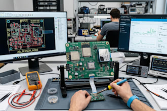 design custom pcb, iot devices, air quality and embedded systems