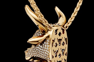 design photoreal 3d jewelry, cuban link cad, jewelry animation and HQ rendering