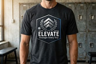 design premium custom tshirt for clothing and merch