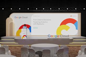 create professional 3d event designs