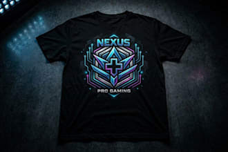 create modern and trendy tshirt design for your brand