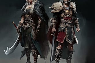 fantasy art creatures and characters