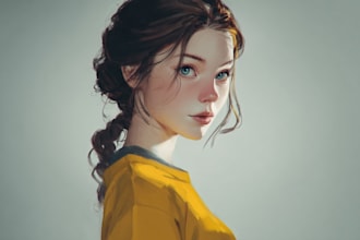 draw for you semi realism and realism art